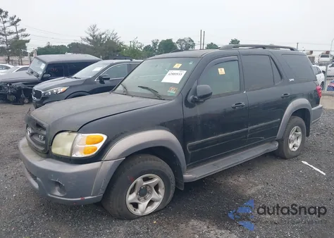 2001 Toyota Sequoia Sr5 V8 from USA, damaged, VIN 5TDBT44A71S051262